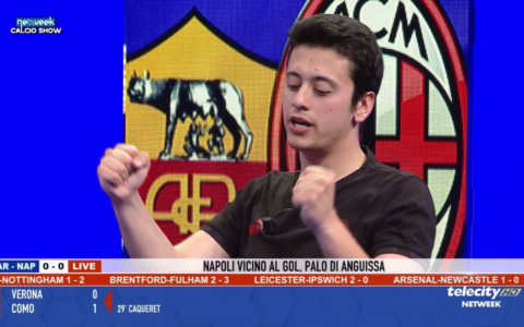 Netweek Calcio Show – 18-05-2025 La delusione di Matteo Mosconi in ROMA – MILAN 3 – 1